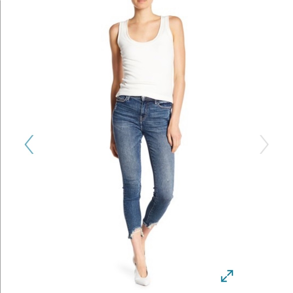 🌺HP🌺Current Elliott High Waist Stiletto  Ankle Jeans
